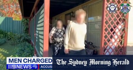 Two Australian men charged over alleged gun trafficking offences