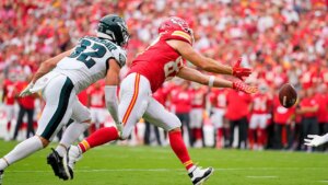 Super Bowl champ Shannon Sharpe calls Travis Kelce ‘lazy’ after costly drop in loss