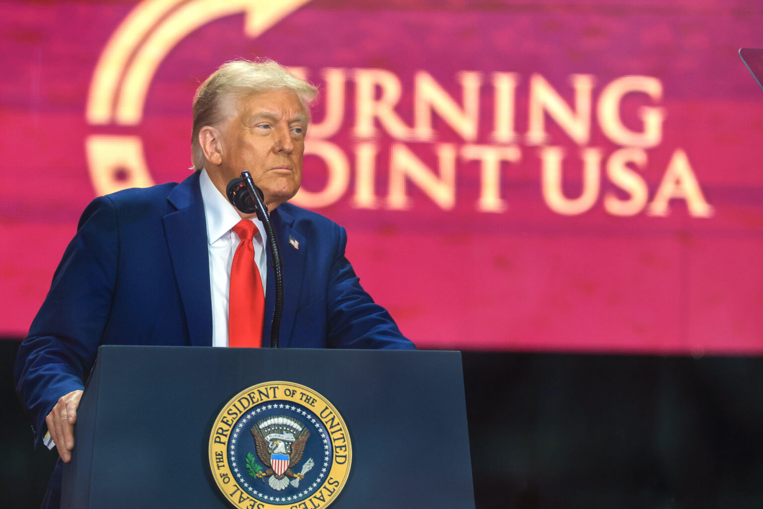 Trump Touts Major Autism Breakthrough at Charlie Kirk Memorial