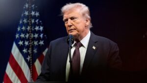 Democrats target vulnerable House Republicans as they slam Trump’s ‘attacks on free speech’