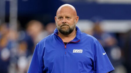 Giants’ Brian Daboll talks starting Jaxson Dart over Russell Wilson: ‘It’s my decision’