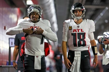 Raheem Morris Settles Falcons’ Michael Penix-Kirk Cousins…