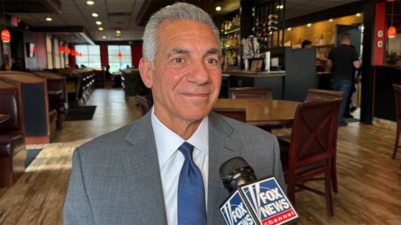 Republican aiming to flip blue state rips Dem rival for blaming ‘everything on Trump’