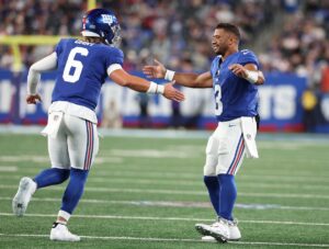 Giants’ Jaxson Dart Sends Classy Message to Russell Wilson