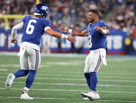Giants’ Jaxson Dart Sends Classy Message to Russell Wilson