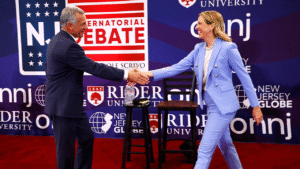 Sherrill fires back at GOP rival as questions swirl over her military records: ‘Hand in the cookie jar’