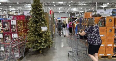 Costco trimming its Christmas offerings as consumers pull back on spending