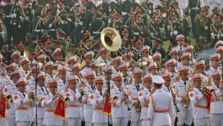 Vietnam celebrates independence day with huge military parade