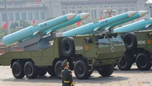 China shows off drones, missiles and other hardware in WWII victory parade