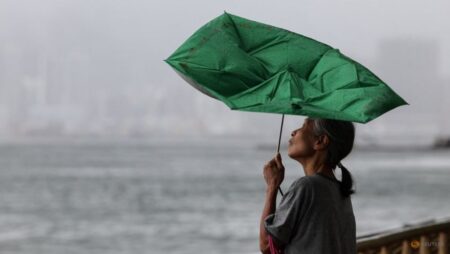 Hong Kong schools, businesses close as Tropical Storm Tapah brushes past
