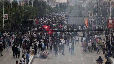 Nepal police open fire, killing 17 protesting social media ban