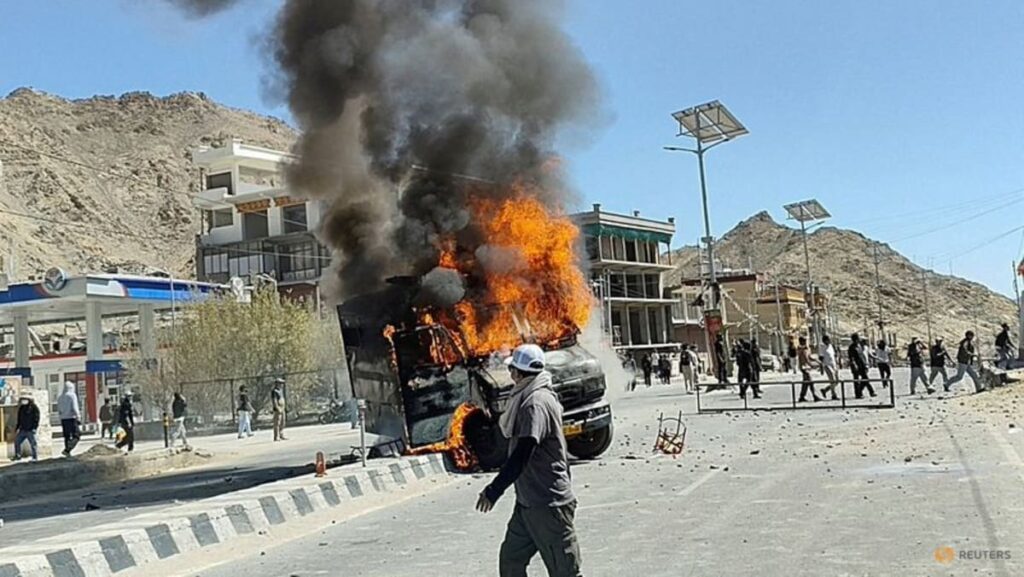 Indian authorities impose security restrictions in remote Ladakh after deadly clashes