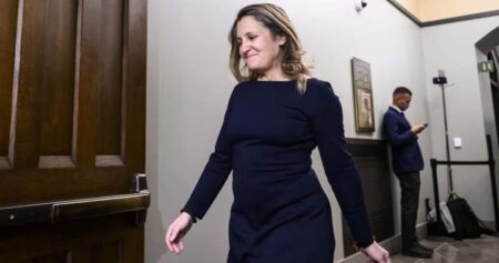 Chrystia Freeland steps down from cabinet, won’t run in next election