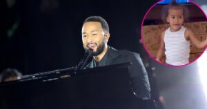 John Legend’s 2-Year-Old Daughter Esti Chants ‘I Love My Daddy’ While Watching Him Perform on TV