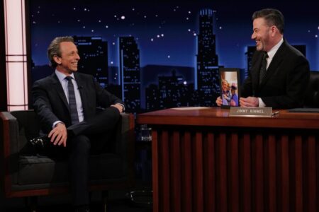 Seth Meyers calls Trump a ‘visionary, innovator, great president, even better golfer’ in joke following ABC’s indefinite suspension of Kimmel