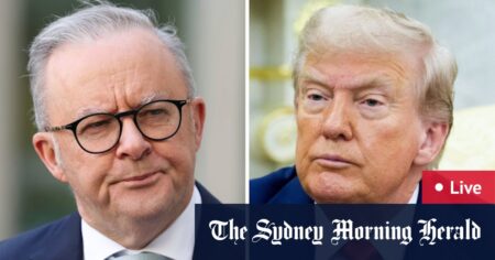 Rudd praises Albanese’s ‘warm’ call with Trump; Hundreds gather for funeral of slain Victorian police officer