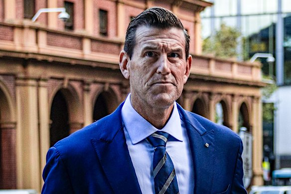 Ben Roberts-Smith, pictured outside the Federal Court in May 2025, has applied for public funding for his criminal defence.