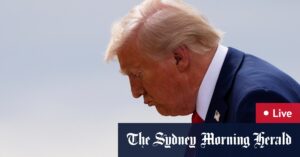 Australian recognition of Palestine comes into effect; Trump arrives in Arizona for Kirk memorial