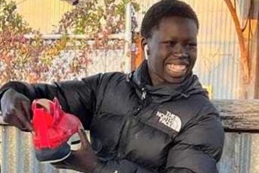 Young basketballer Dau Akueng, who was killed in Cobblebank on Saturday.