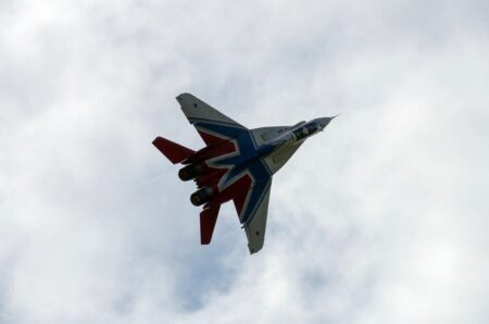 WATCH: Russia-Supplied Jet Flies Over Iran