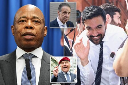 Elusive Eric Adams whines about cash-strapped campaign, biased media as NYC mayoral election looms