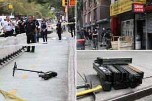 Two shot, including 63-year-old innocent bystander, in broad daylight gunfire on NYC street