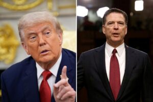 Trump celebrates James Comey indictment in scathing Truth Social post: ‘JUSTICE IN AMERICA!’