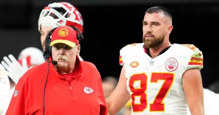 Travis Kelce and Andy Reid Have Heated Exchange on Kansas City Chiefs Sideline on ‘Sunday Night Football’