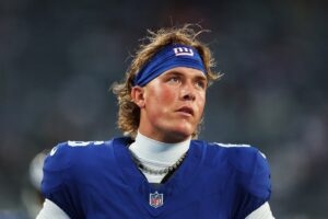 Colin Cowherd Issues Warning to Giants QB Jaxson Dart Ahead of First Start