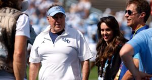 Jordon Hudson Spotted at Boyfriend Bill Belichick’s UNC Game After Failed Trademark Application