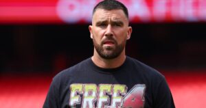 Travis Kelce Criticized Over ‘Free 4’ T-Shirt by Attorney for Woman Injured in Rashee Rice Car Crash