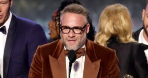 Seth Rogen Jokes 2025 Emmy Wins Are ‘Embarrassing’ as ‘The Studio’ Nabs Outstanding Comedy Series