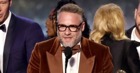 Seth Rogen Jokes 2025 Emmy Wins Are ‘Embarrassing’ as ‘The Studio’ Nabs Outstanding Comedy Series