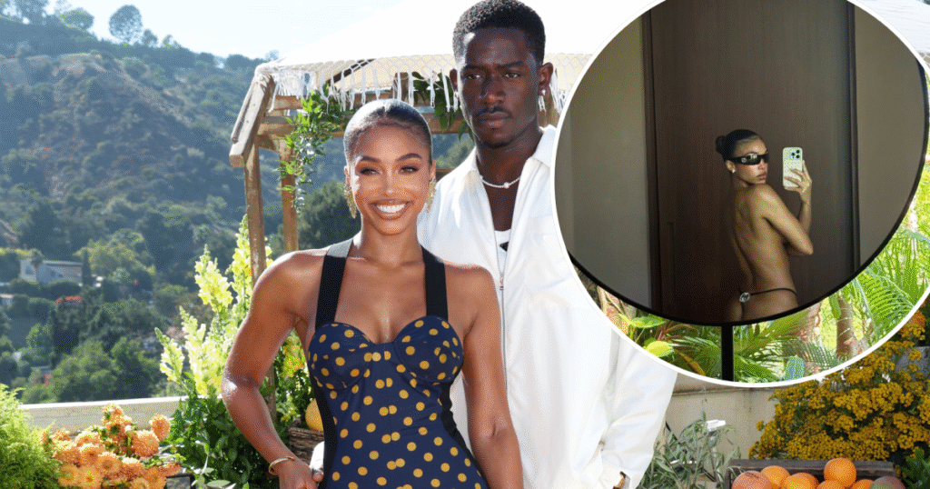 Lori Harvey Shares Topless Photo From Beach Vacation After Being Spotted With Ex Damson Idris