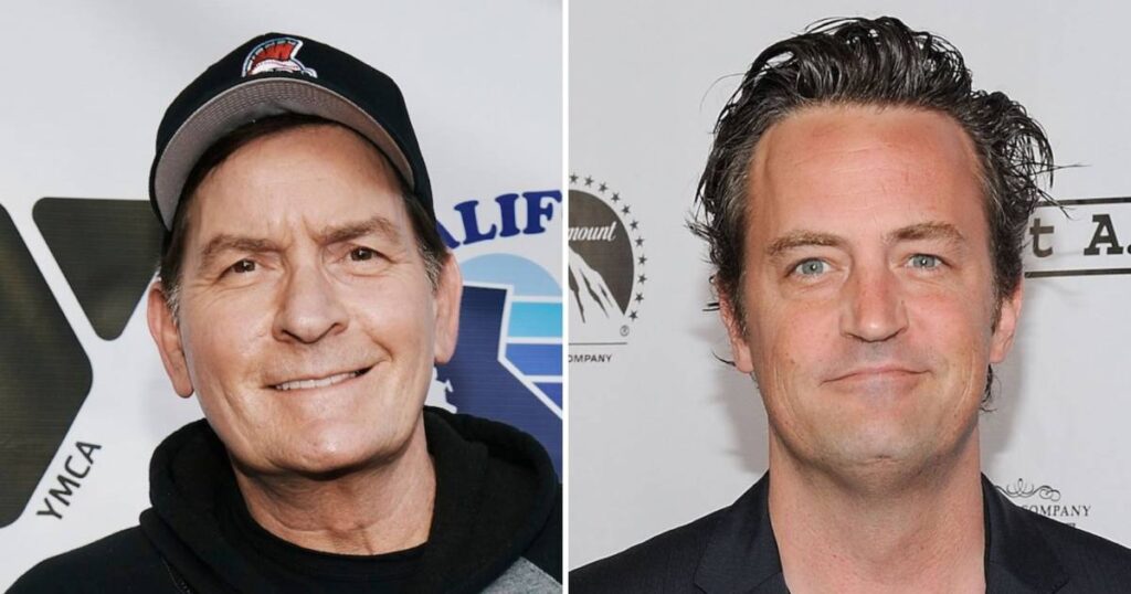 Charlie Sheen Claims He Could Tell Matthew Perry ‘Wasn’t Sober’ While on His Book Tour: ‘I Felt Bad’