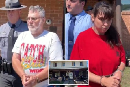 Pennsylvania couple arrested after 5 children found locked in ‘sickening,’ feces-covered dungeon