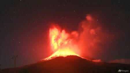 Indonesia’s Lewotobi Laki-Laki volcano erupts as alert level raised