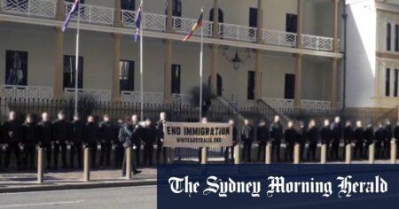 Police keep watch of White Australia Party proponents in NSW