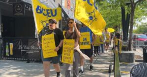 BCGEU visits Kelowna picket line as strike action escalates