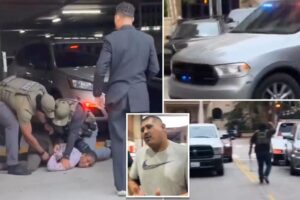 LA tow truck driver arrested for stealing ICE agents’ vehicle as they struggled to detain TikTok influencer