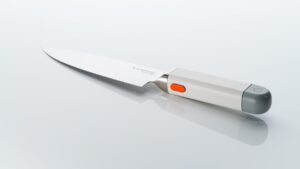 Inventor of 9 Vibrating Chef’s Knife Says It Requires ‘50% Less Force to Cut’