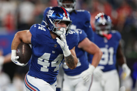 Cam Skattebo Lone Bright Spot In Giants’ Loss vs Chiefs