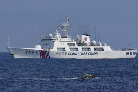 Photos Show China Building New Speedy Coast Guard Ship