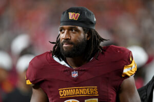 Commanders’ Deatrich Wise Speaks Out After Being Carted Off Field Due to Injury