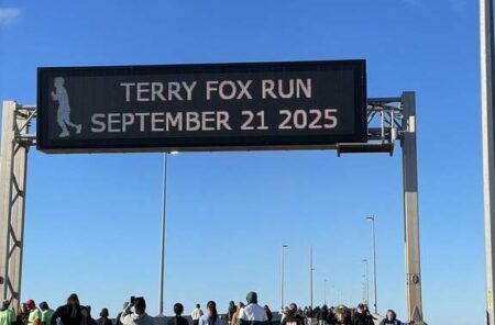 Confederation Bridge sees 10,000 people for annual Terry Fox Run
