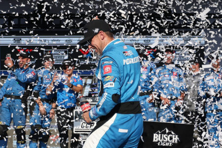 Denny Hamlin Claps Back At Gateway Boos After NASCAR Cup Win From Pole