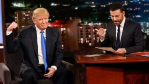 Trump says Jimmy Kimmel pulled off air due to ‘lack of talent’