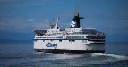 Person rescued after going overboard on BC Ferries vessel