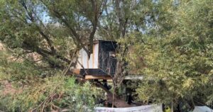 Unusual homeless encampment in Vernon draws a lot of attention