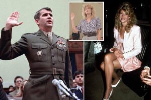 Iran-Contra figures Oliver North and Fawn Hall secretly marry 40 years after scandal: report 